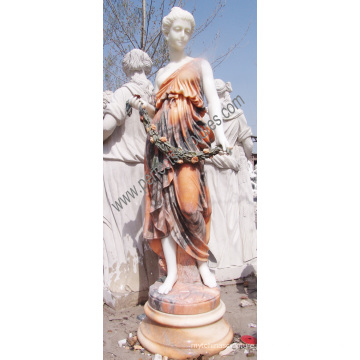 Escultura de pedra mármore escultura estátua para decoração de jardim (SY-C1056)